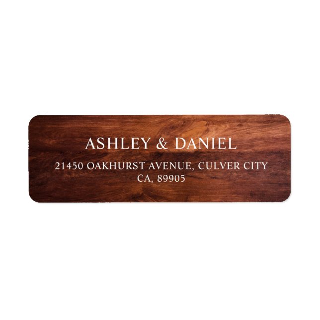 Rustic Wood Barn Grain Wedding (Front)