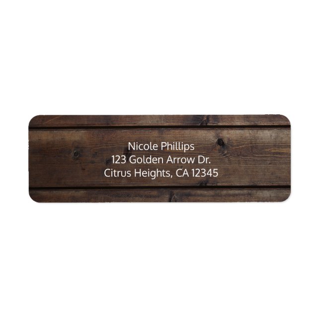 Rustic Wood Barn Wedding Bridal Party Invitation (Front)