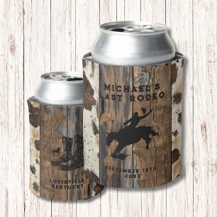 Rustic Wood Can Cooler Rodeo Bachelor Weekend