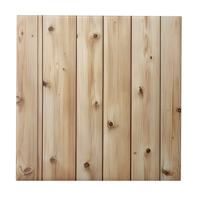 Rustic Wood Ceramic Tile (Front)