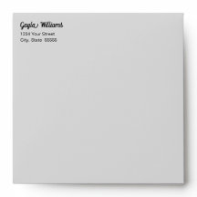 Rustic Wood Christmas with Return Address