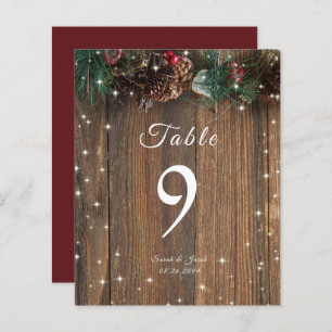 Rustic Wood Country Christmas Pine Garland Sparkle