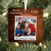 Rustic Wood Craft Tape Instant Photo Style