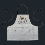 Rustic Wood Funny Little Grill Master  Apron<br><div class="desc">Rustic Wood Funny Little Grill Master  Apron</div>