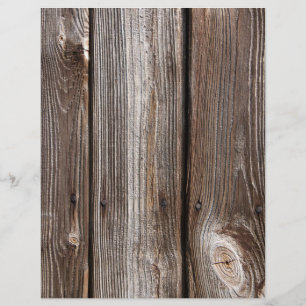 Rustic Wood Grain Scrapbook Paper