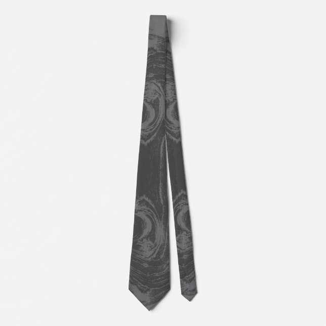Rustic Wood Grain Wooden Country Nature Wedding Tie (Front)