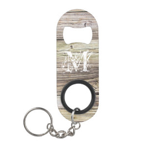 Rustic Wood Monogrammed