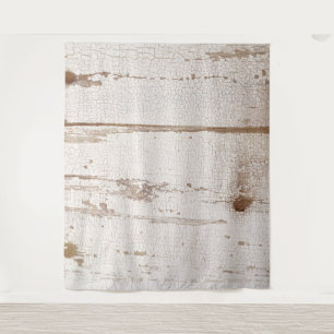 Rustic Wood Photo Backdrop Tapestry