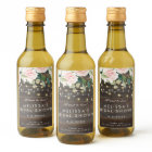 rustic wood pink floral bridal shower bottle