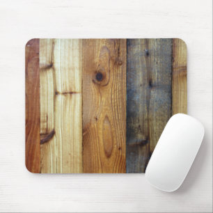 Rustic Wood Siding Photo Mouse Mat