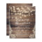 Rustic Wood & String Lights Evening Reception