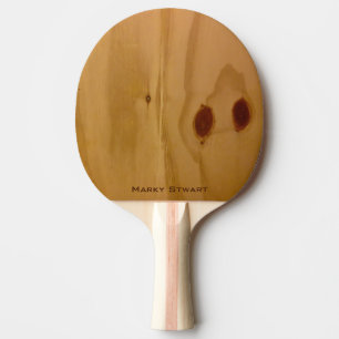 rustic wood texture / wooden grains ping pong paddle