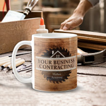 Rustic Wood Tone Custom Contractor