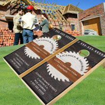 Rustic Wood Tone Saw Blade construction