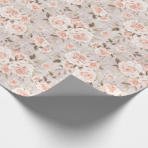 Rustic Wood & Vintage Roses Romantic Shabby Chic