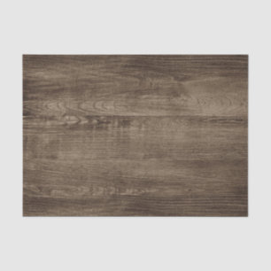 Rustic Wood Weathered Farmhouse Board Pattern Tissue Paper