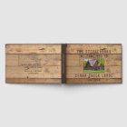 Rustic Wood Welcome Photo Personalised
