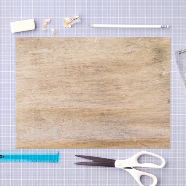 Rustic Wood Western Country Cowboy Folk Christmas Tissue Paper (Craft)