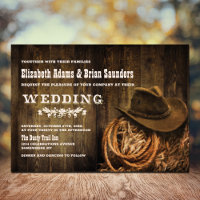 Rustic Wood Western Wedding