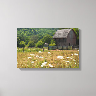 Rustic Wooden Barn Canvas Print