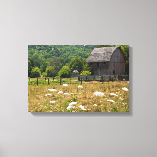 Rustic Wooden Barn Canvas Print