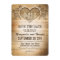 rustic wooden country save the date cards