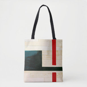 Rustic Wooden Floor Lines and Markings Tote Bag