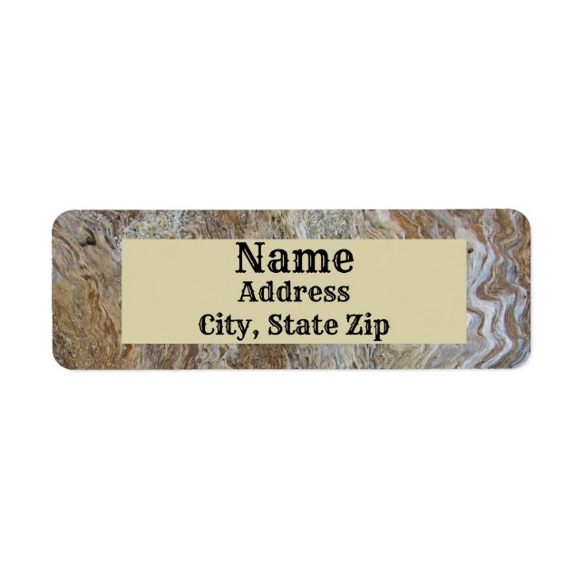 Rustic Woodgrain Pattern Photo Brown Driftwood (Front)