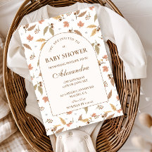 Rustic Woodland Baby Shower