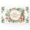 Rustic Woodland Greenery Animals Happy Birthday