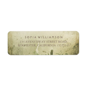 Rustic Woodland Return Address Labels