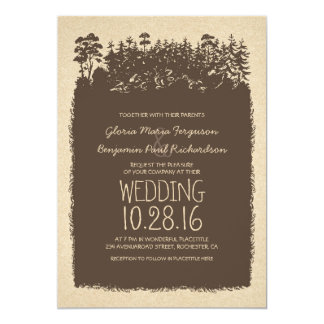 Woodland Wedding Invitations Uk 1