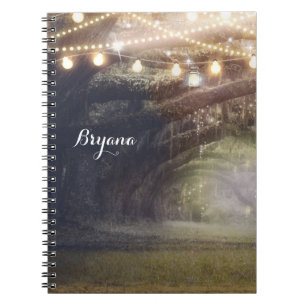 Rustic Woods Enchanted Forest & Lights Notebook