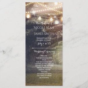 Rustic Woods Enchanted Forest & Lights Program Programme