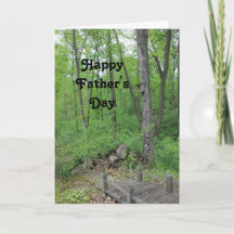 Rustic Woods Happy Father's Day