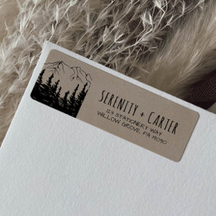 Rustic Woodsy Mountain Wedding