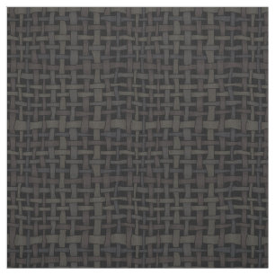Rustic Woven Elegant Black Burlap Fabric