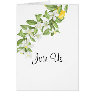 Rustic Yellow Lemons and Foliage Wedding