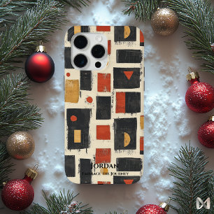 Rustic Zambian Batik – Modern Tribal Art iPhone 15 Pro Max Case