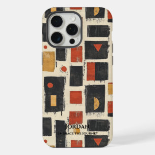 Rustic Zambian Batik – Modern Tribal Art iPhone 15 Pro Max Case