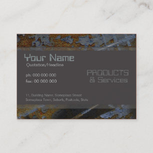 Rustica Industria Business Card