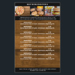 Rustikal Flyer<br><div class="desc">Flyer in rustikalem Design,  gut geeignet für Restaurants,  Essen-Lieferservice. Editieren Sie ihr Produkt einfach,  laden Sie 3 Photos ihrer Wahl hoch und ergänzen Sie es durch ihren Text. Sie können die Schriftart,  Farbe und die Position individuell durch "weitere Personalisierung" auswählen.</div>