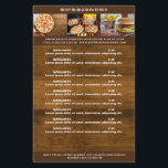 Rustikal Flyer<br><div class="desc">Flyer in rustikalem Design,  gut geeignet für Restaurants,  Essen-Lieferservice. Editieren Sie ihr Produkt einfach,  laden Sie 3 Fotos ihrer Wahl hoch und ergänzen Sie es durch ihren Text. Sie können die Schriftart,  Farbe und die Position individuell durch "weitere Personalisierung" auswählen.</div>