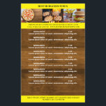 Rustikal Flyer<br><div class="desc">Flyer in rustikalem Design, gut geeignet für Restaurants, Essen-Lieferservice. Editieren Sie ihr Produkt einfach, laden Sie 3 Photos ihrer Wahl hoch und ergänzen Sie es durch ihren Text. Sie können die Schriftart, Farbe und die Position individuell durch "weitere Personalisierung" auswählen.</div>