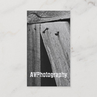 Rusting Nail Photography Business card