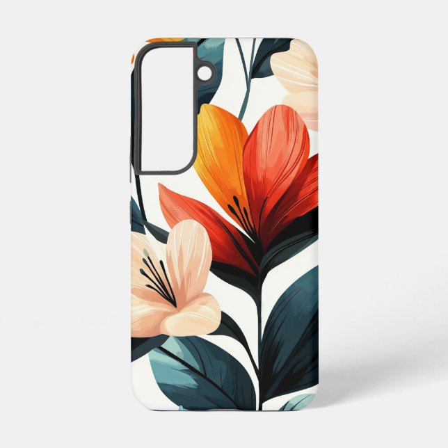 Rustleaf Cluster Samsung Galaxy S22 Case (Back)