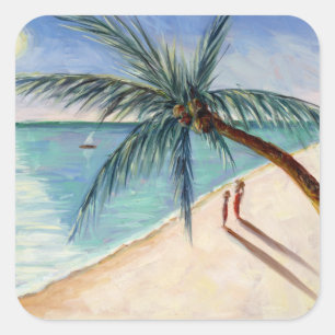 Rustling Palm 2004 Square Sticker
