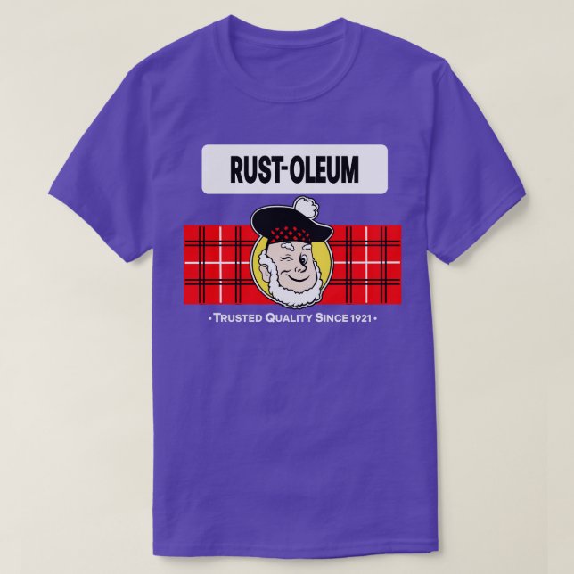 RUSTOLEUM BLACK VERSION T-Shirt (Design Front)