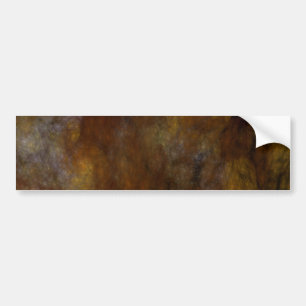 Rusty Abstract Fractal Background Bumper Sticker