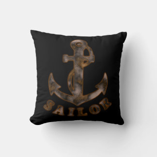 Rusty Anchor Cushion